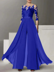 A-Line/Princess Mother of the Bride Dresses with Applique