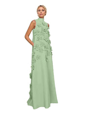 Hank Flower Embellished Maxi Dress