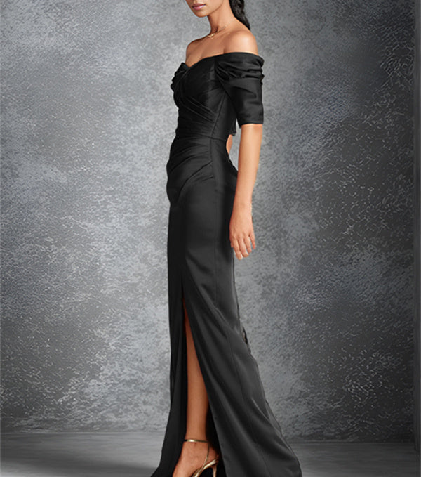 SheathOff-The-ShoulderShortSleevesFloor-LengthCharmeuseMotherOfTheBrideDressesWithSplitFron_1.jpg