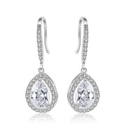 Shining Zircon Drop Earrings