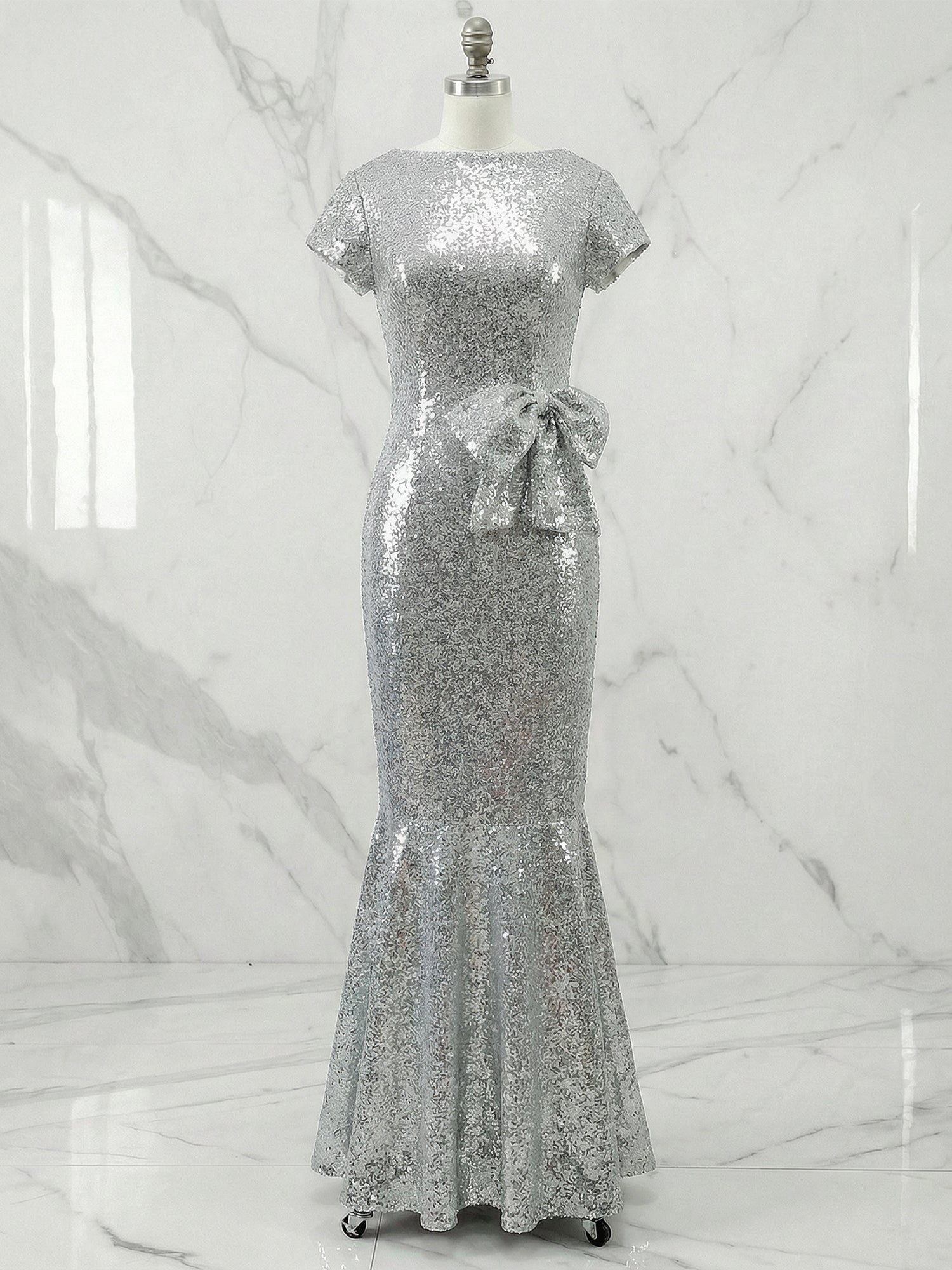 SilverEveningFormalDressMermaidCrewNeckSequinMaxiDressGownwithBowknot_2.jpg