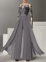 A-Line/Princess Mother of the Bride Dresses with Applique