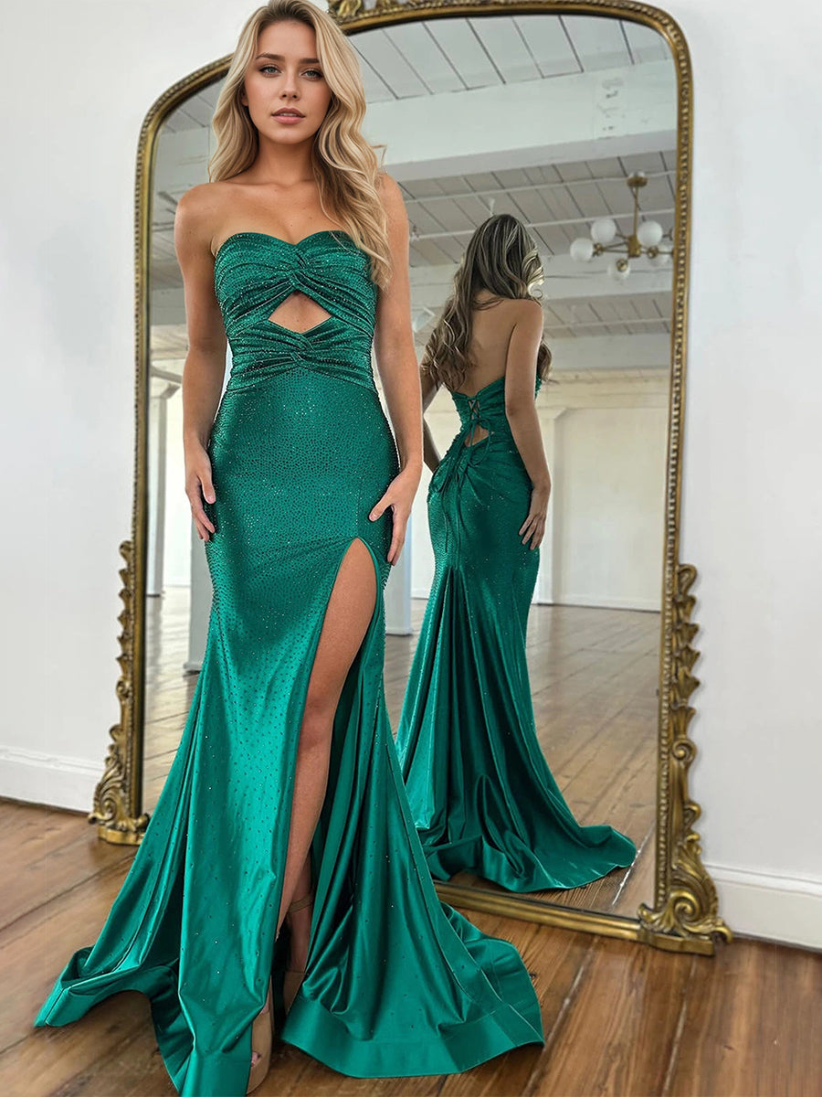 SparklingEmeraldGreenRhinestoneCutoutPromDresswithSlit.jpg