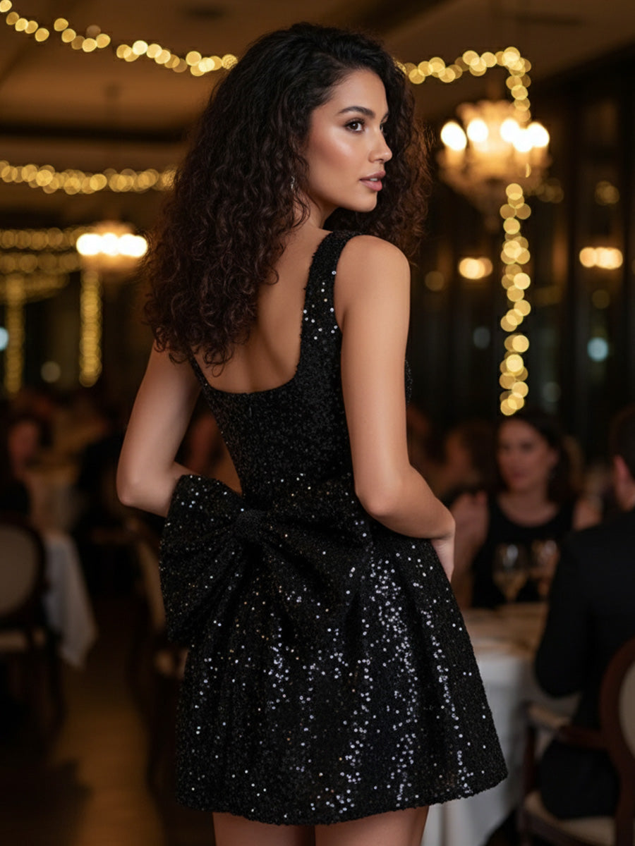 SparklyALineSquareNeckShortHomecomingDresswithBow_3.jpg