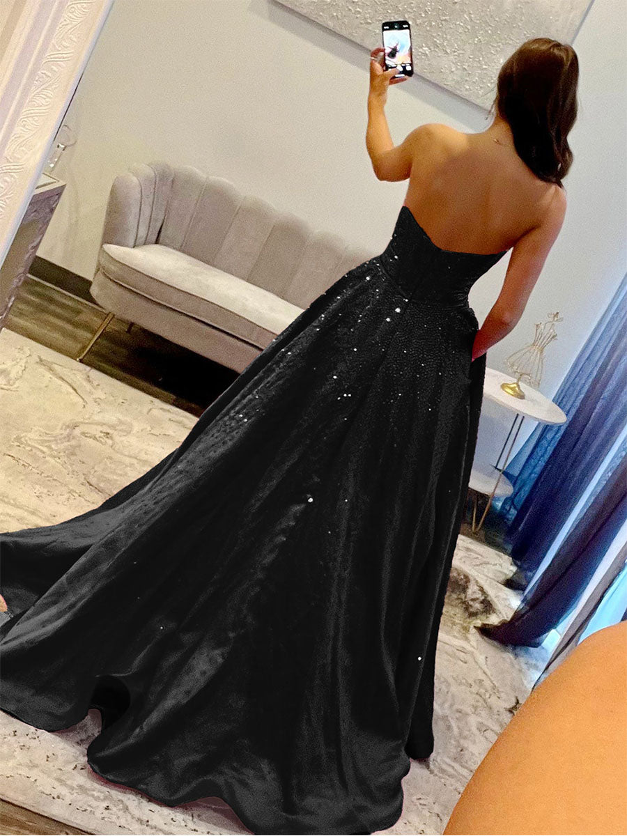 SparklyBeadedStraplessLongCorsetPromDresswithBow_11.jpg