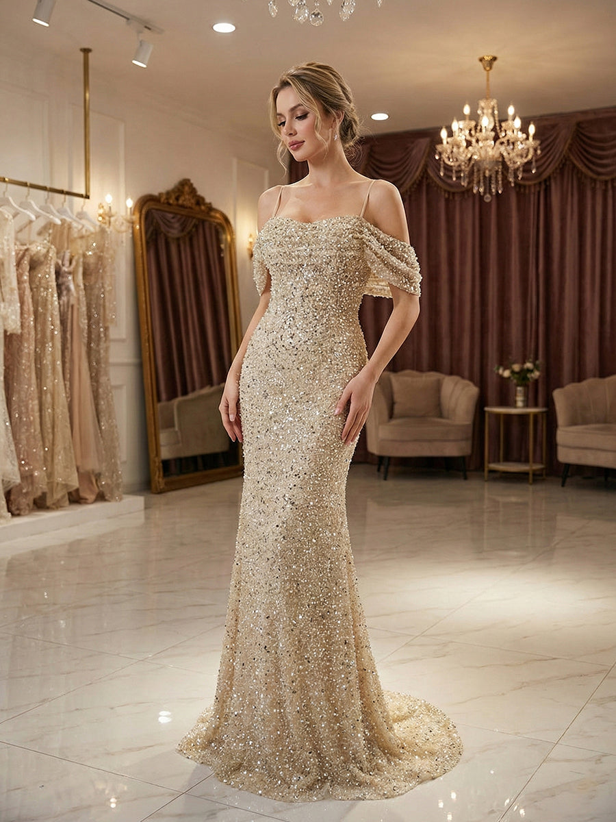 SparklyGoldBeadedOff-the-ShoulderMermaidLongPromDress_1.jpg