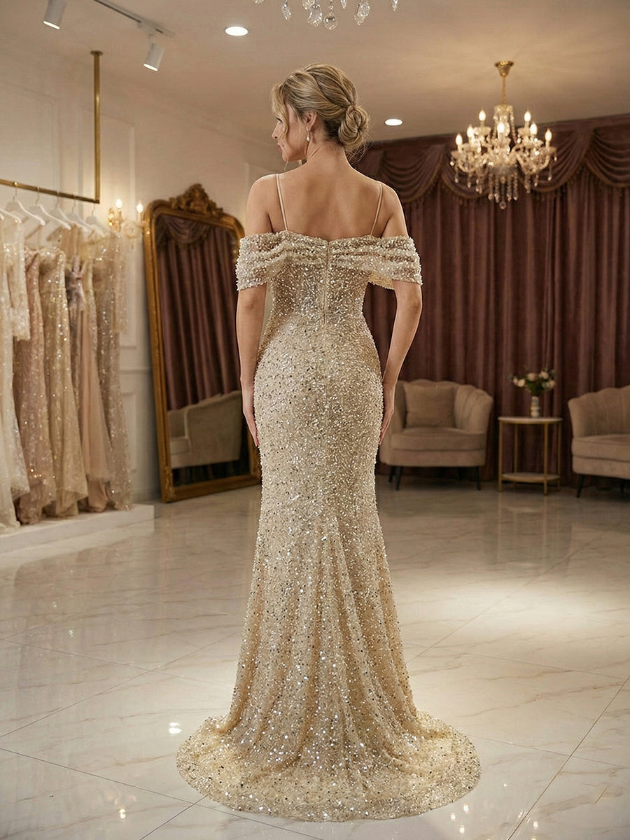 SparklyGoldBeadedOff-the-ShoulderMermaidLongPromDress_3.jpg