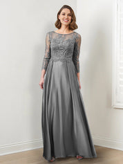 A-Line/Princess Mother of the Bride Dresses with Applique & Sequins