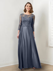 A-Line/Princess Mother of the Bride Dresses with Applique & Sequins