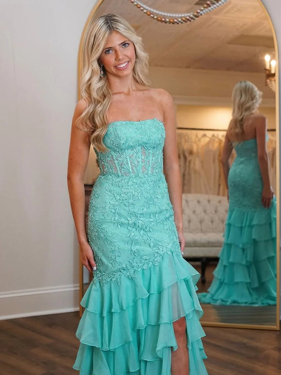 StraplessAppliqueRuffleMermaidLongPromDresswithSlit_4.jpg