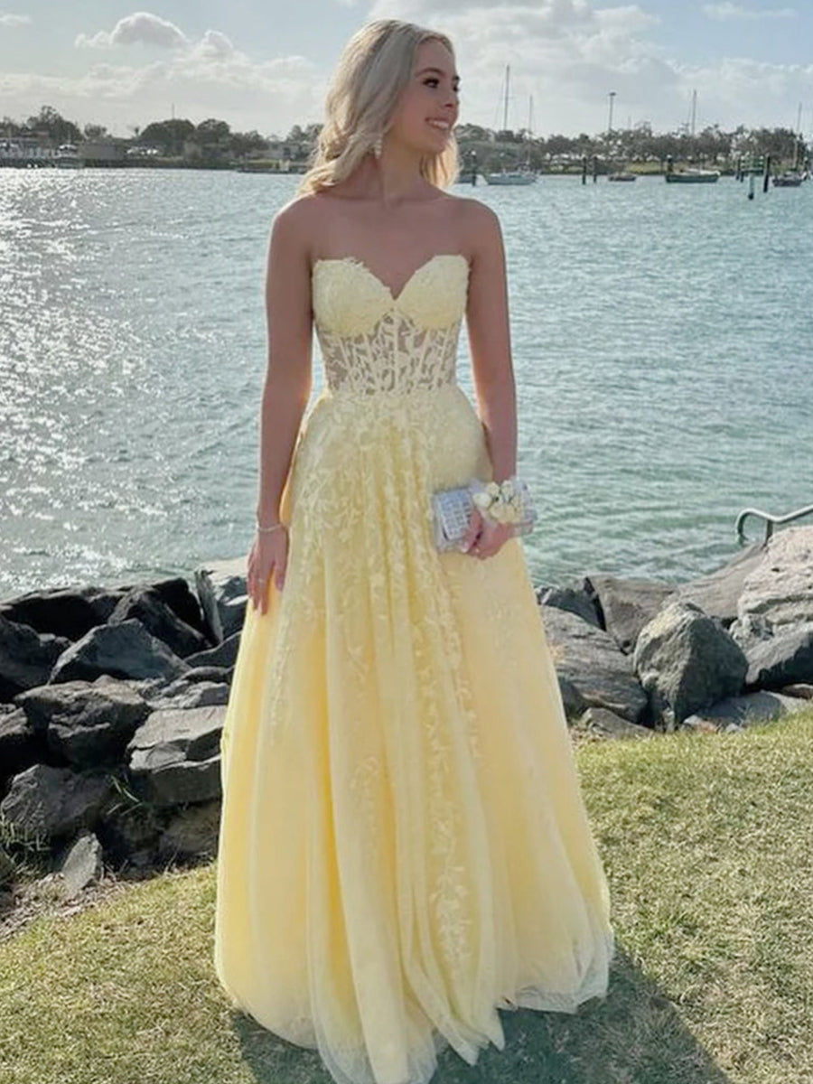 StraplessLaceAppliqueA-LineEmpire-WaistSleevelessTullePromDress_2.jpg