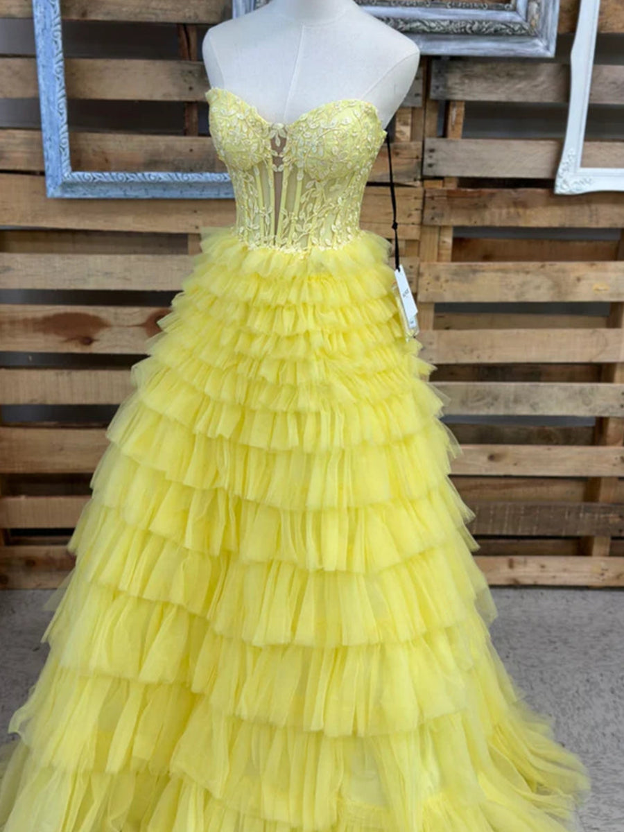 StraplessSweetheartTieredTulleLongPromDresswithAppliques_4.jpg