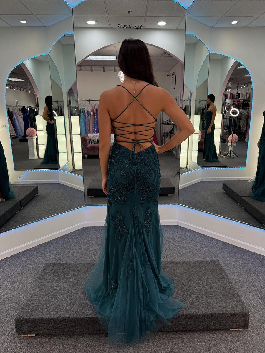 SweetheartStraplessFloralLacePromDresswithHighSlit_2.jpg