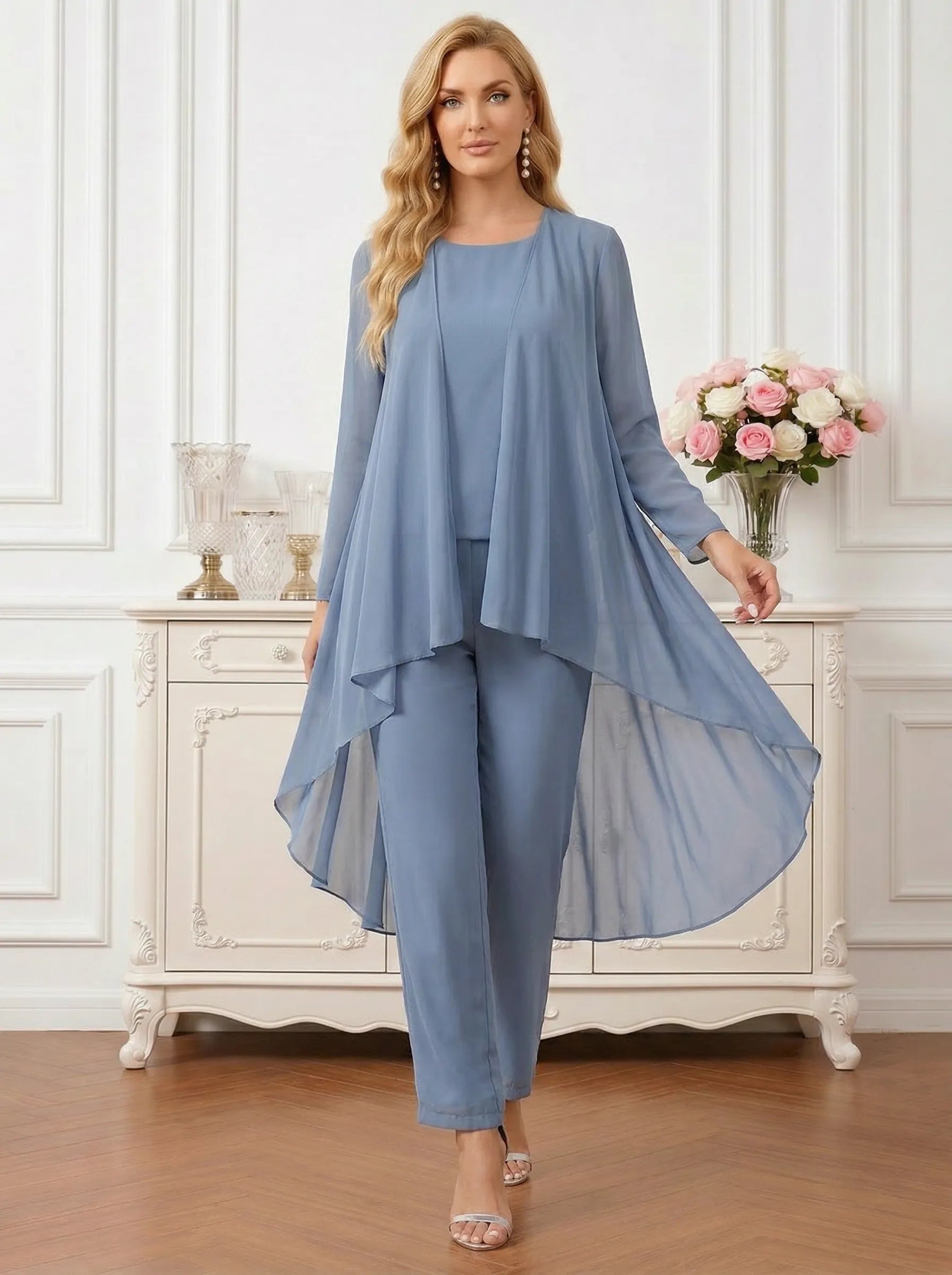 Three-PieceChiffonPantSuitSetwithFlowyCapeCoatMotheroftheBridePantSet_5.webp