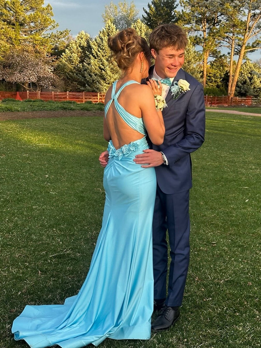 TurquoiseHalterV-NeckSideWaistCutoutsPromDresswithHighSlit_2.jpg