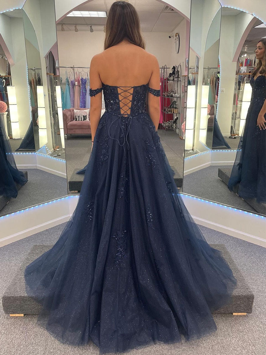 V-NeckNavyBlueAppliquesSparkleTulleLongPromDress_1.jpg