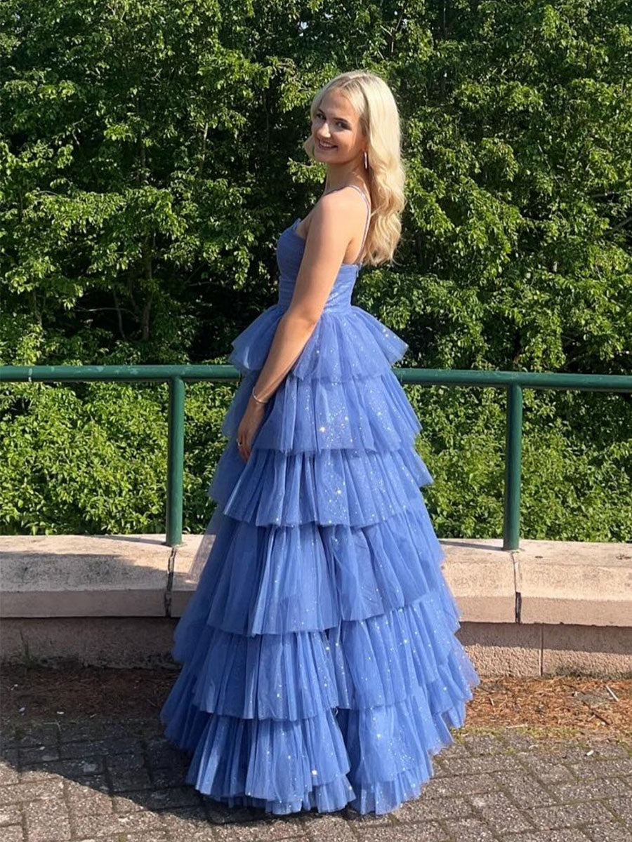 V-NeckSageGreenTieredSparkleTulleLongPromDress_2.jpg