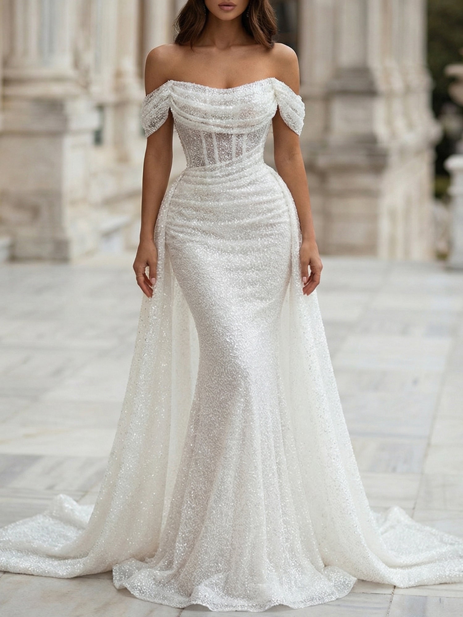 WhiteSequinCorsetMermaidPromDresswithOverskirt_3.jpg