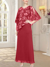 Long Glitter Mesh Dress with Novelty Asymmetric Overlay Bodice