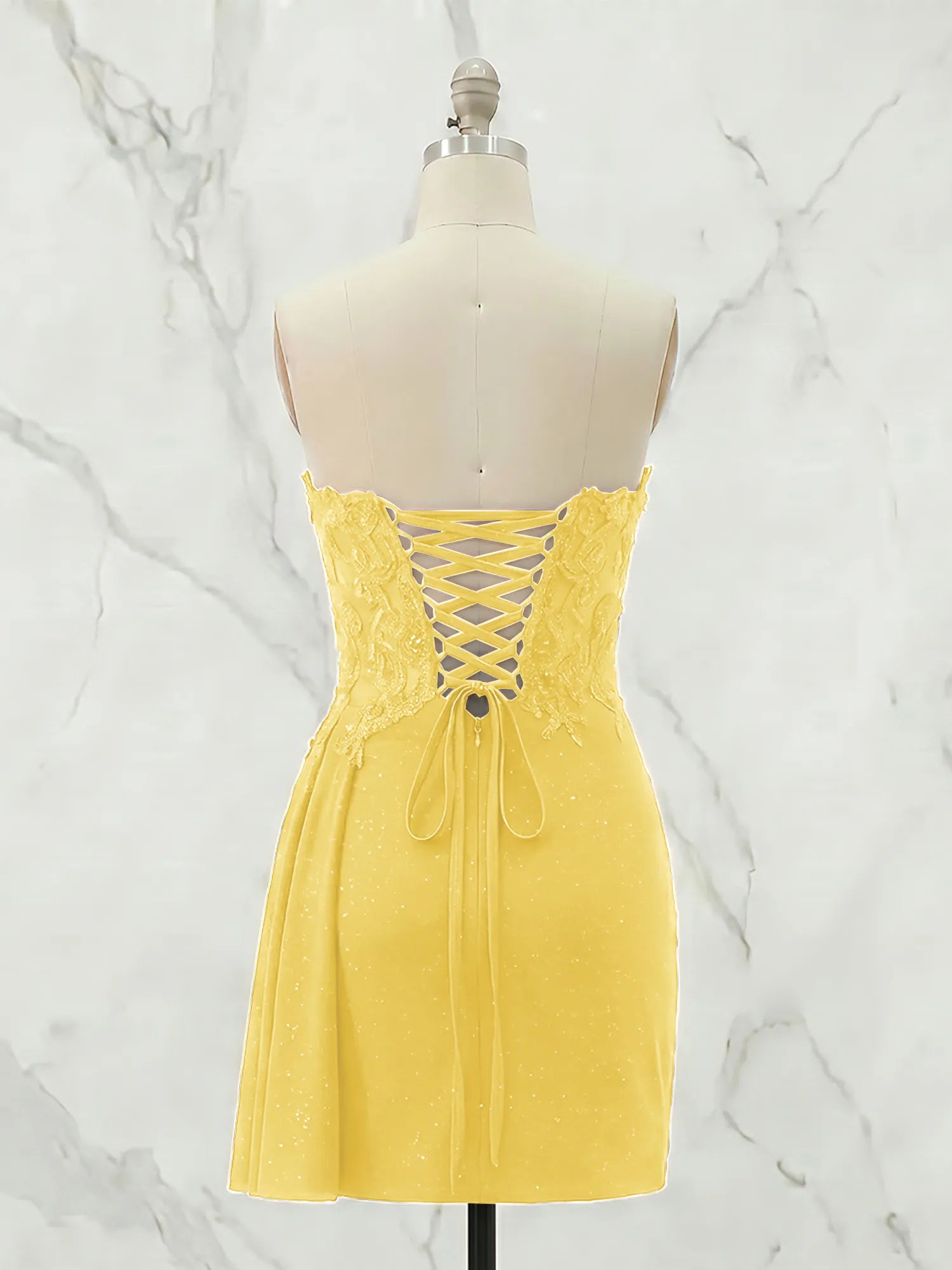 Strapless Sweetheart Draped Mini Homecoming Dress