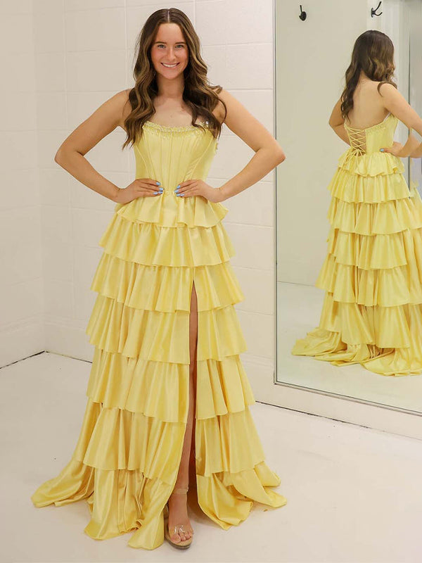 Yellow_A_Line_Strapless_Tiered_Ruffle_Long_Prom_Gown_Dress_with_Slit.jpg