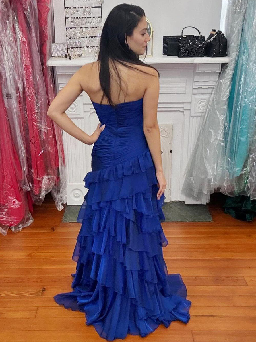 Yellow_Mermaid_Sweetheart_Long_Tiered_Tulle_Prom_Dress_with_Slit_1.jpg