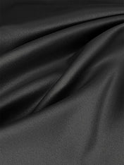 Black Satin Sheath/Column One Shoulder Floor Length Mother of the Bride Dresses