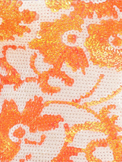 Yellow Sheath Spaghetti Straps Sequins Short Homecoming Dress